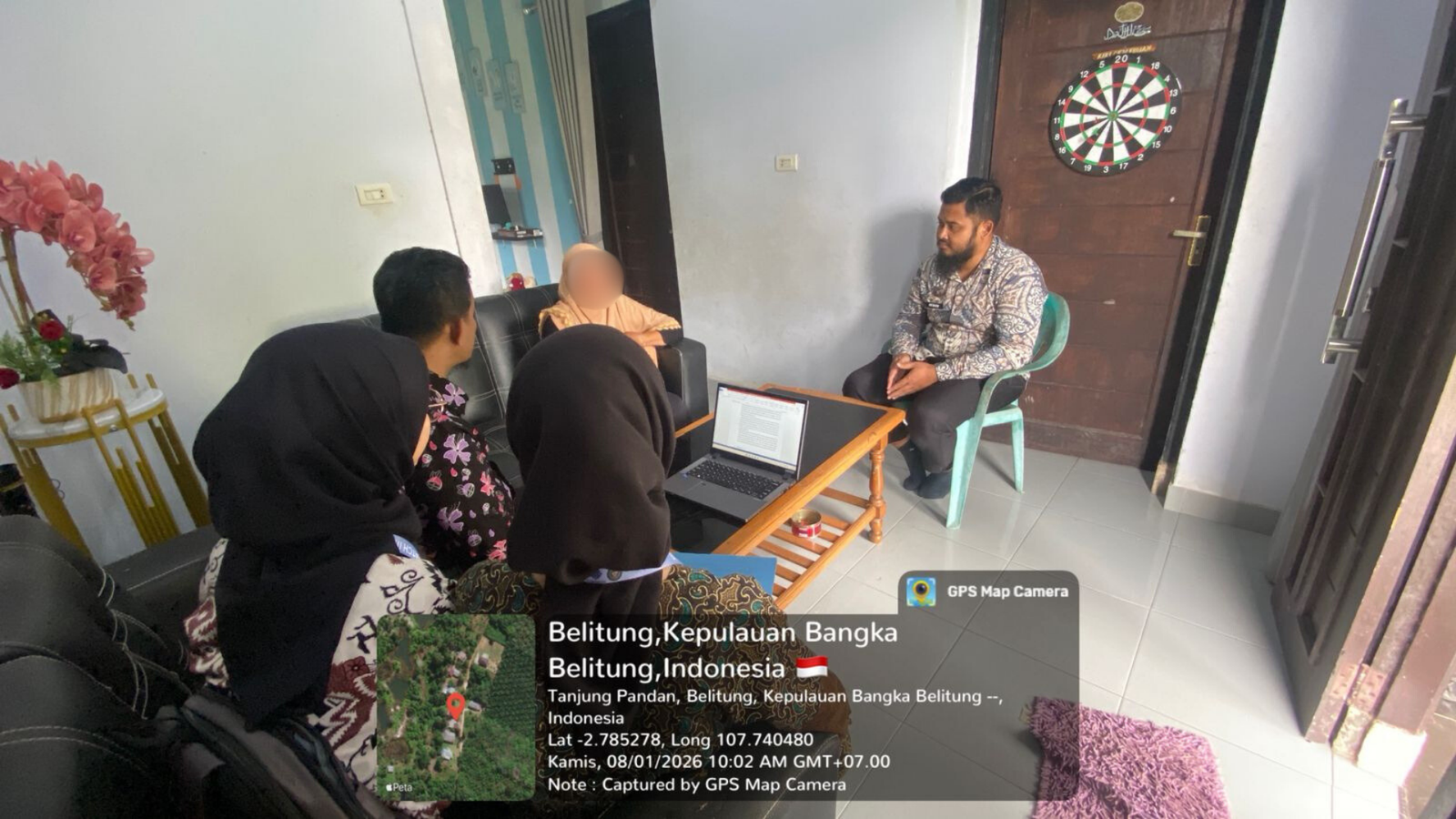 Bapas Tanjungpandan Lakukan Penggalian Data Litmas ABH di Rumah Korban, Tingkatkan Perlindungan Anak